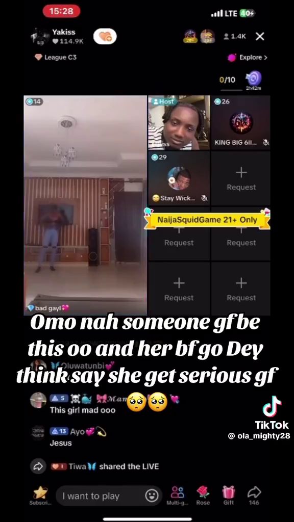 Bad Gayl on Yakiss TikTok Live