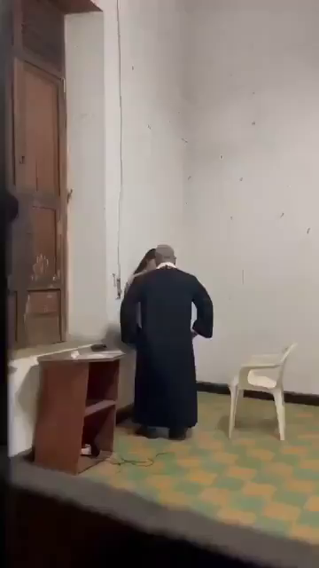Religious Father Caught on Camera