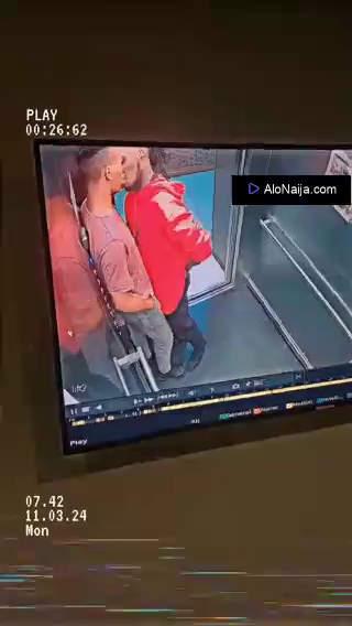 Two Men Kissing in the Elevator in Kikuyu Nairobi