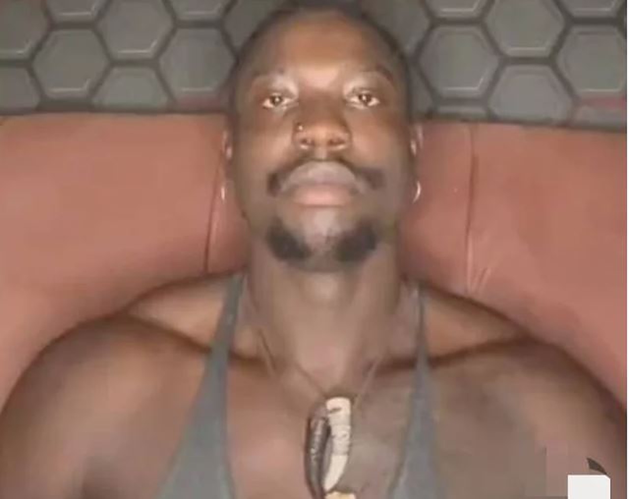 Very Dark Man Masturbation Video