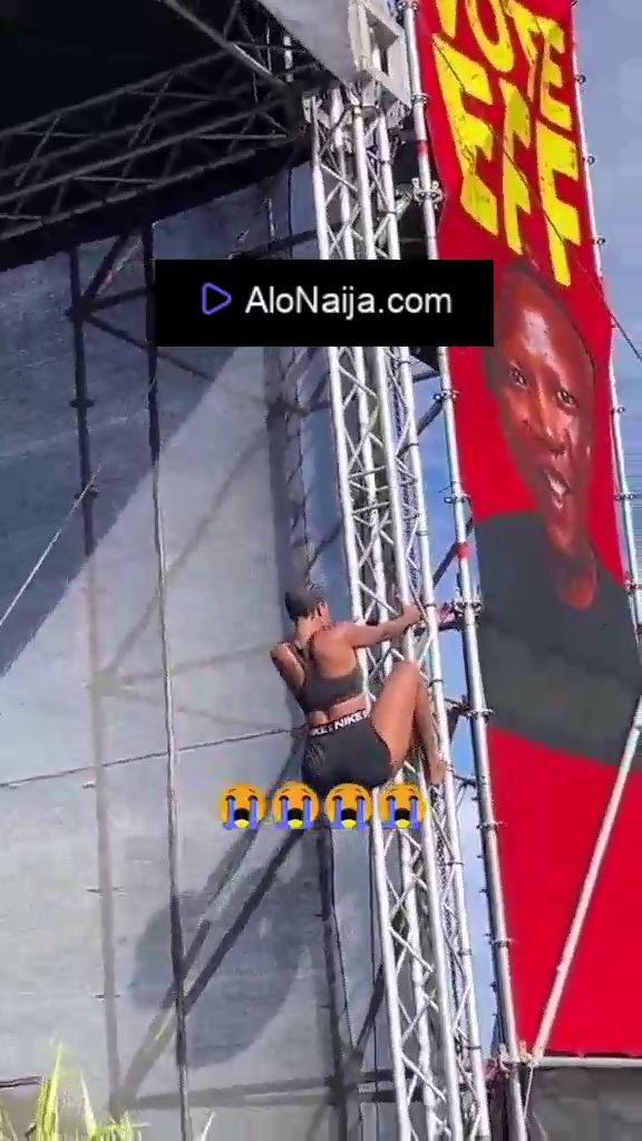 Zintle Kwaaiman Viral Twerking Video at the Election Manifesto